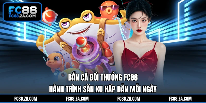 Bắn Cá Đổi Thưởng FC88 - Hành Trình Săn Xu Hấp Dẫn Mỗi Ngày