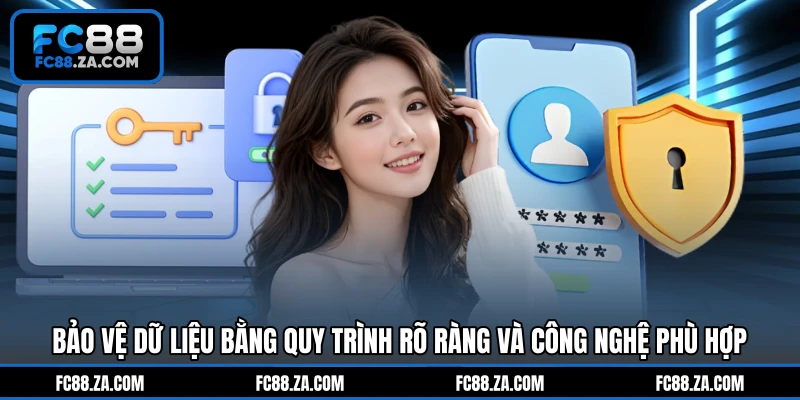 Bảo vệ dữ liệu bằng quy trình rõ ràng và công nghệ phù hợp