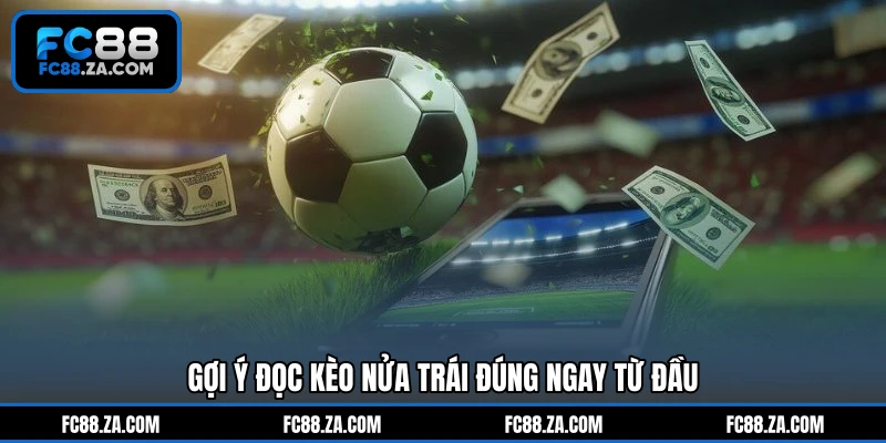 Gợi ý đọc kèo nửa trái đúng ngay từ đầu