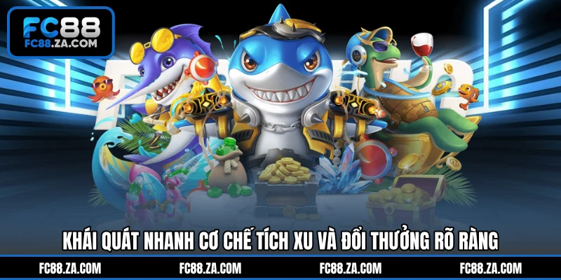 Khái quát nhanh cơ chế tích xu và đổi thưởng rõ ràng