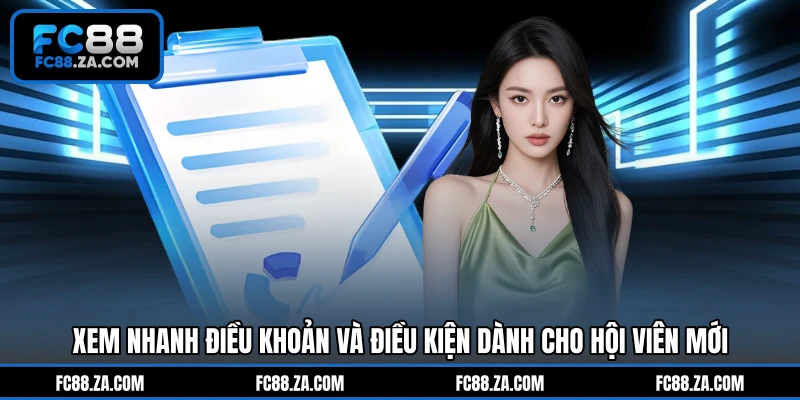 Xem nhanh điều khoản và điều kiện dành cho hội viên mới